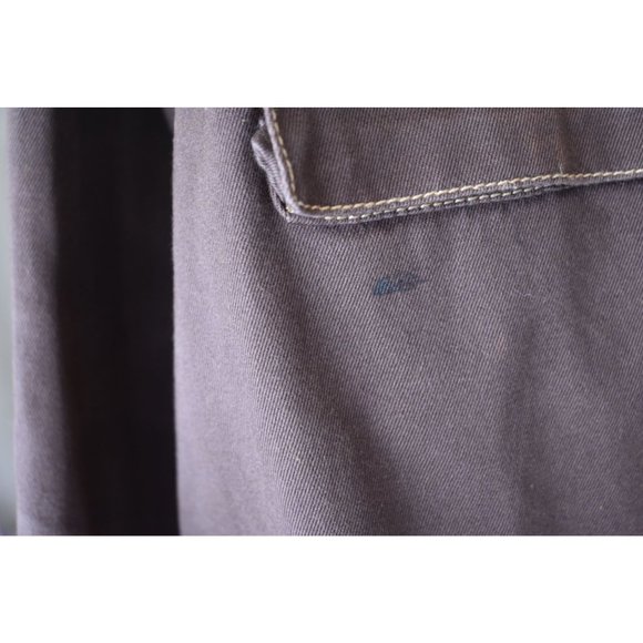 *SOLD Vintage Pepe Jeans London Dark Brown Superior Denim Jacket  Size L/XL - Picture 4 of 9